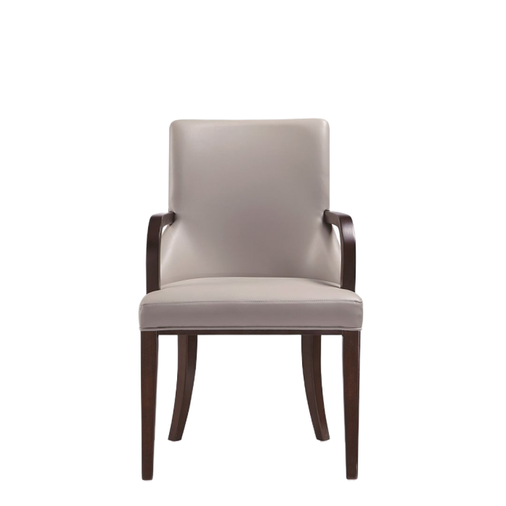 Shubert Gray Dining Arm Chairs (Set of 2)