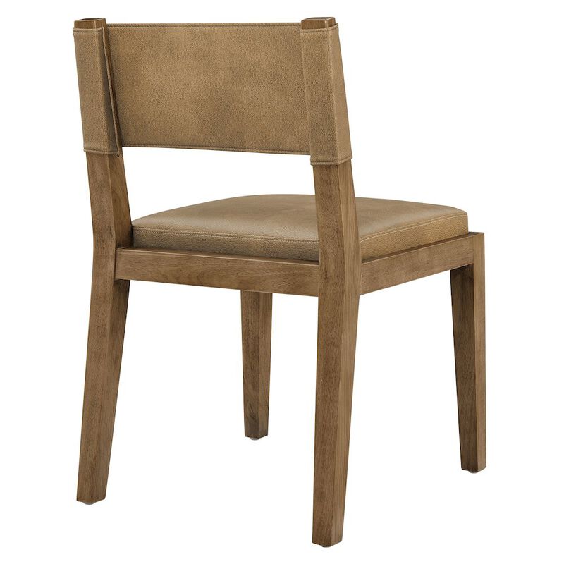 Calder Vegan Leather Dining Side Chair image number 4