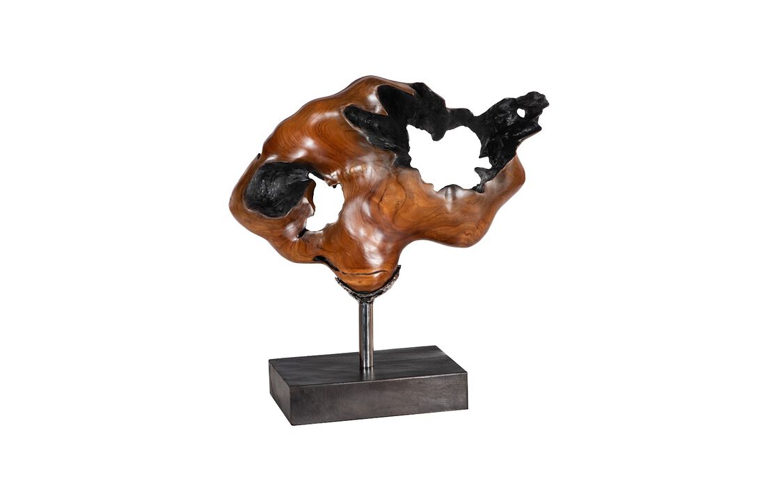 Metallurgy Wood Sculpture