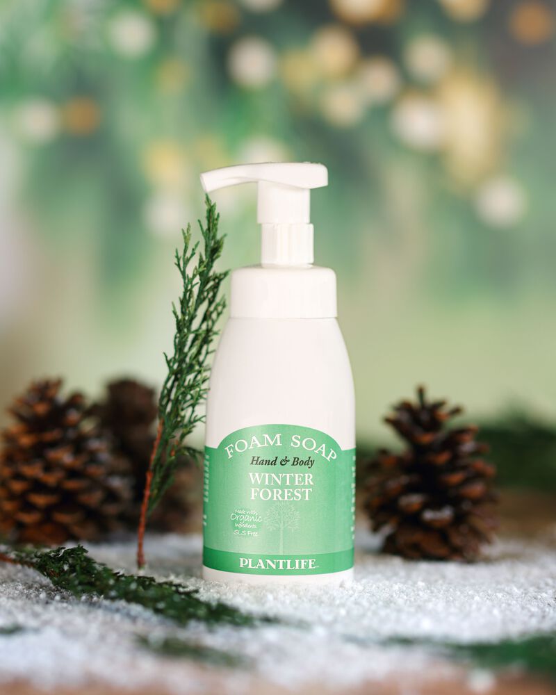Plantlife Foam Soap Pump - Winter Forest image number 1