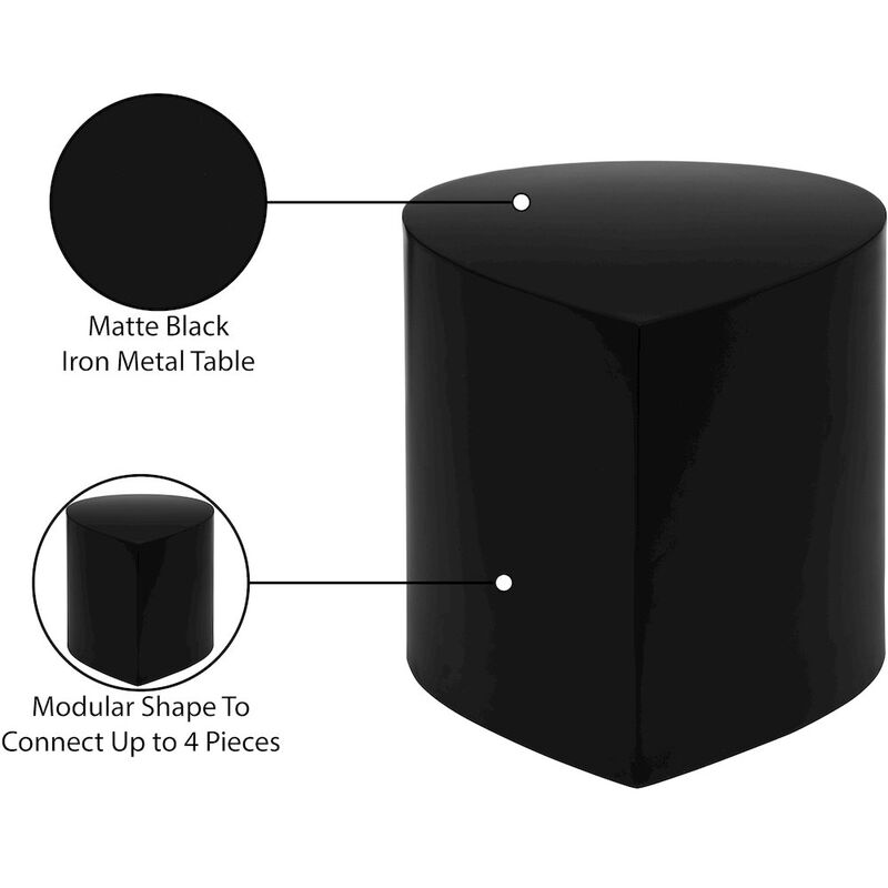 Meridian Furniture Petal Black Coffee Table