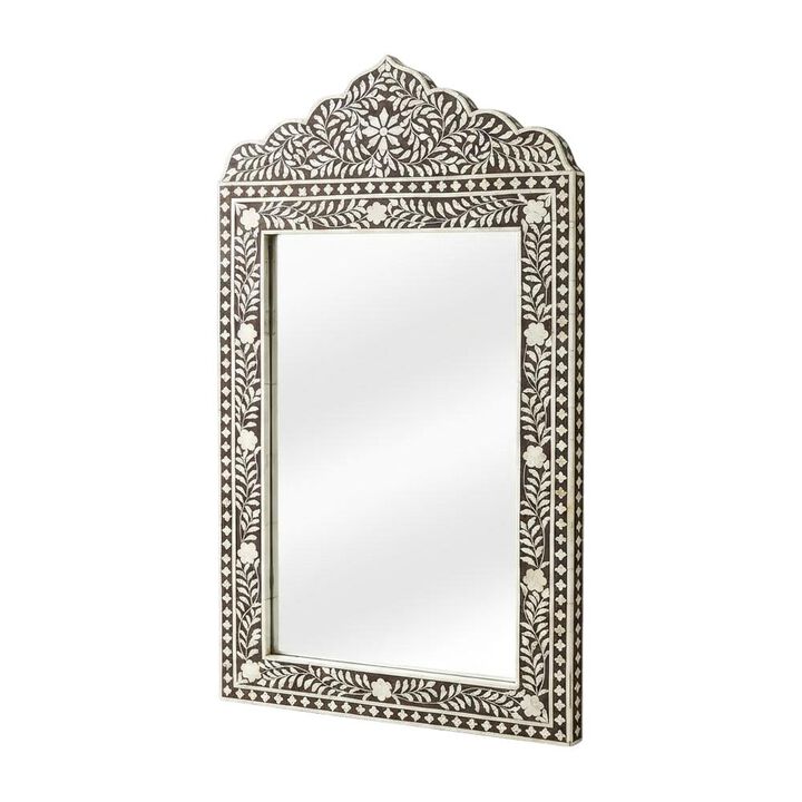 Butler Specialty Vivienne Bone Inlay Wall Mirrored