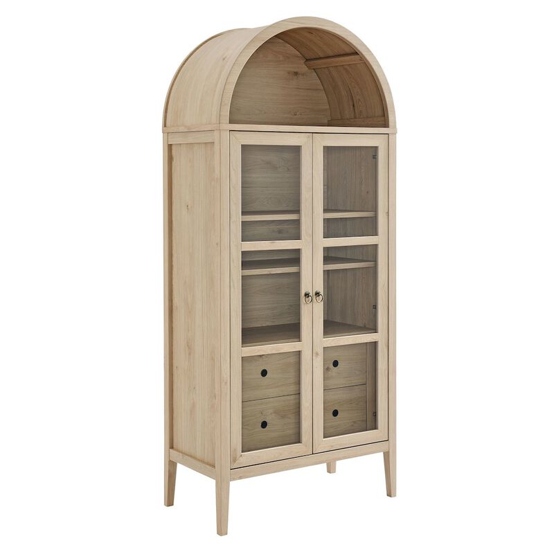 Modway Nolan Tall Arched Storage Display Cabinet