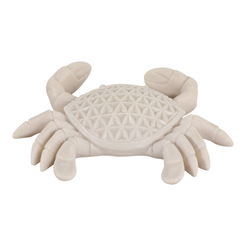 7x9x2 Resin Sand Crab Natural image number 3