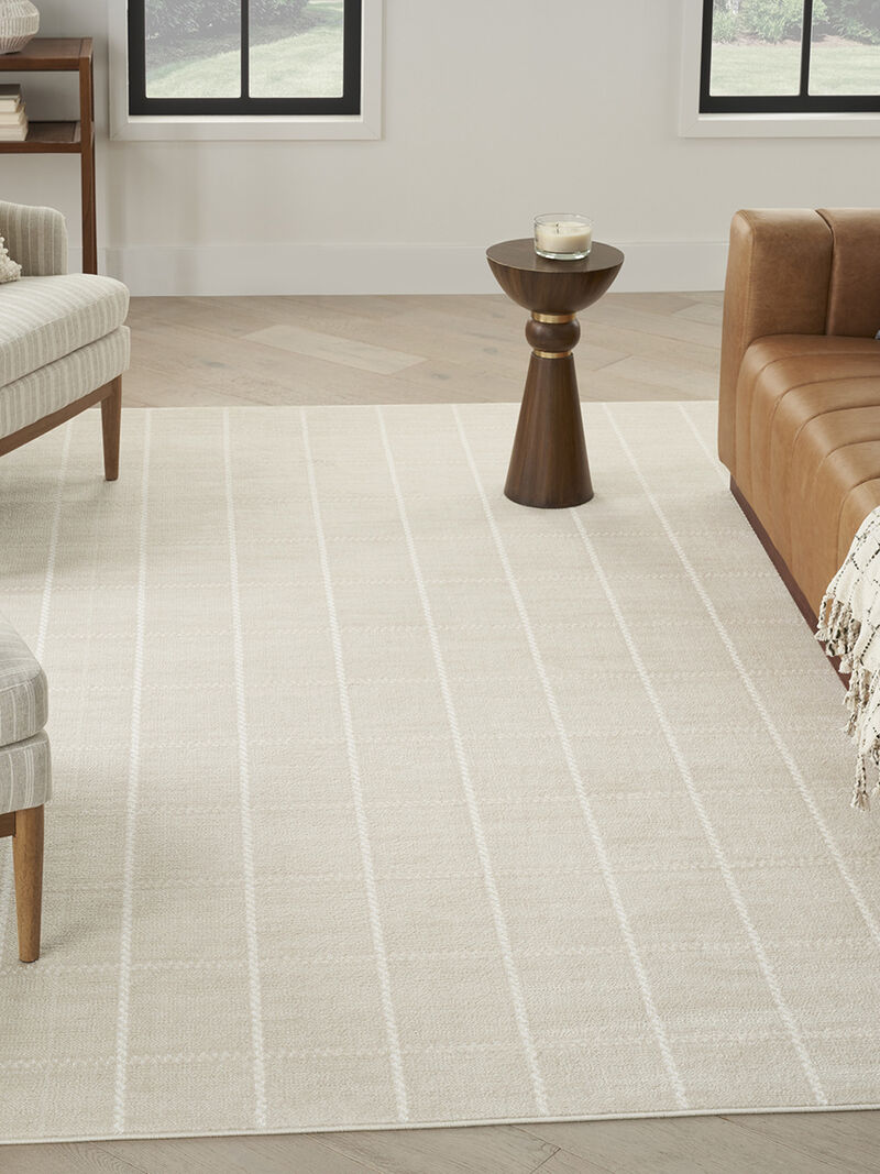 Serenity Home SRH05 Ivory 5'3" x 7'3" Rug image number 6