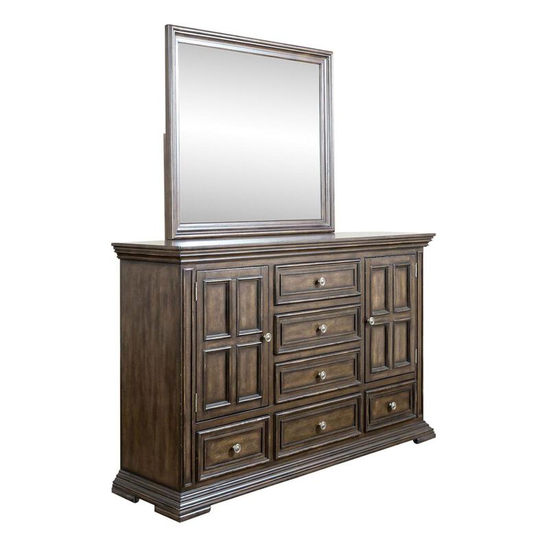 Liberty Furniture Big Valley Dresser & Mirror in image number 0