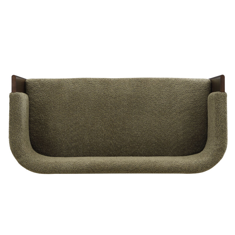 Pikert 48.5" Upholstered Solid Loveseat image number 8