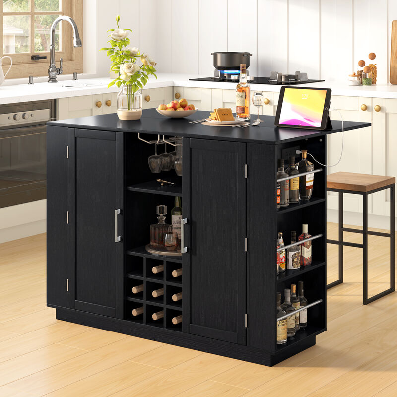 Swixwa Sideboard Buffet Cabinet image number 1