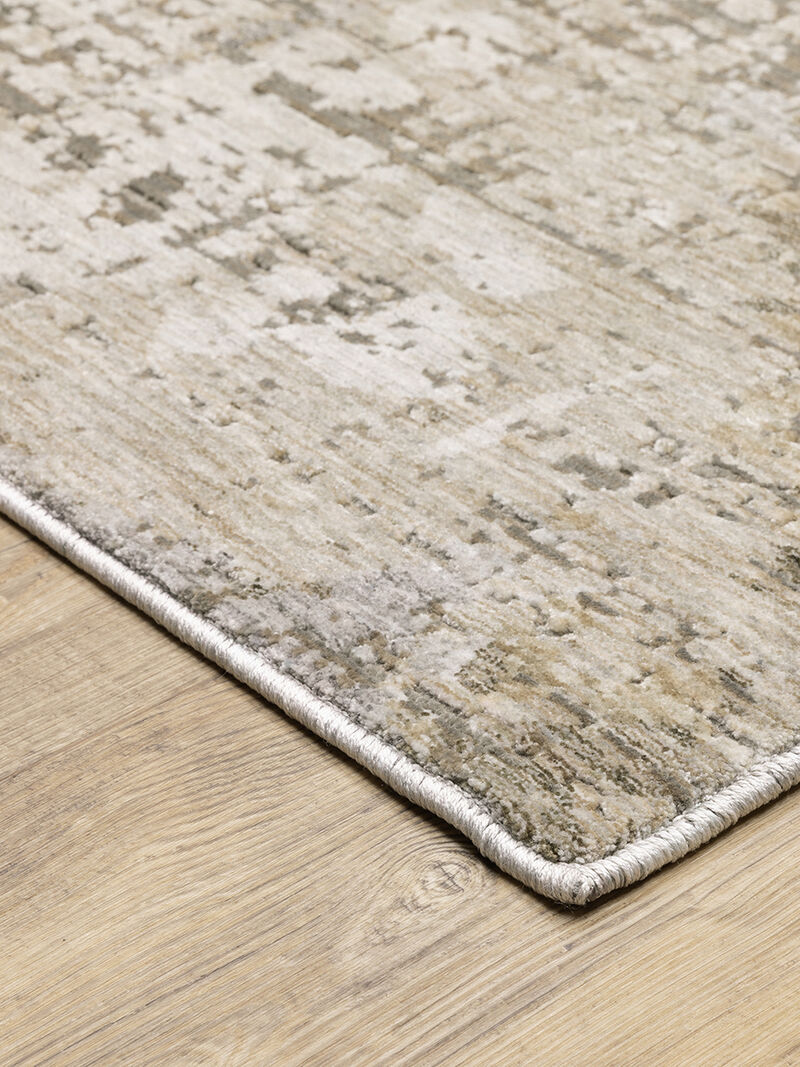 Nebulous 5'3" x 7'6" Beige Rug image number 1