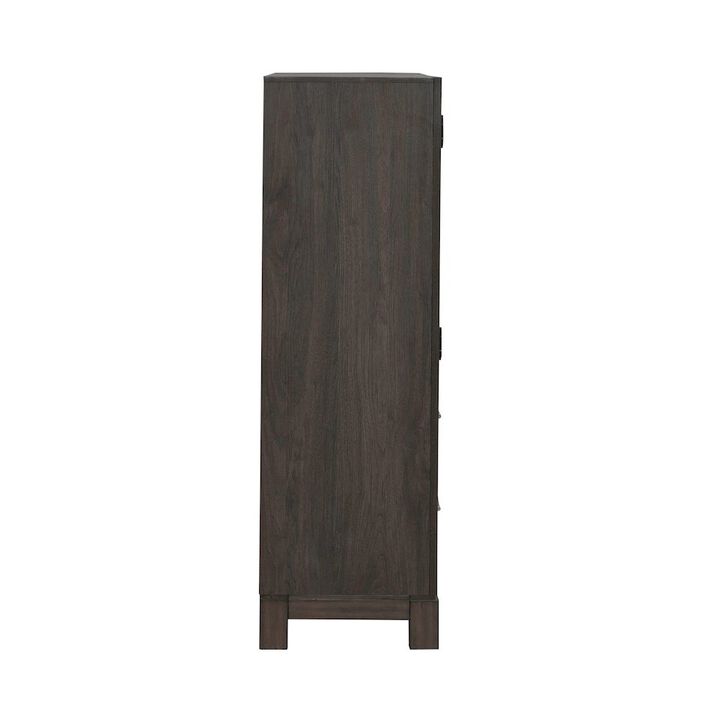 Liberty Furniture Modern Edge Dressing Chest for Bedroom - Caffe