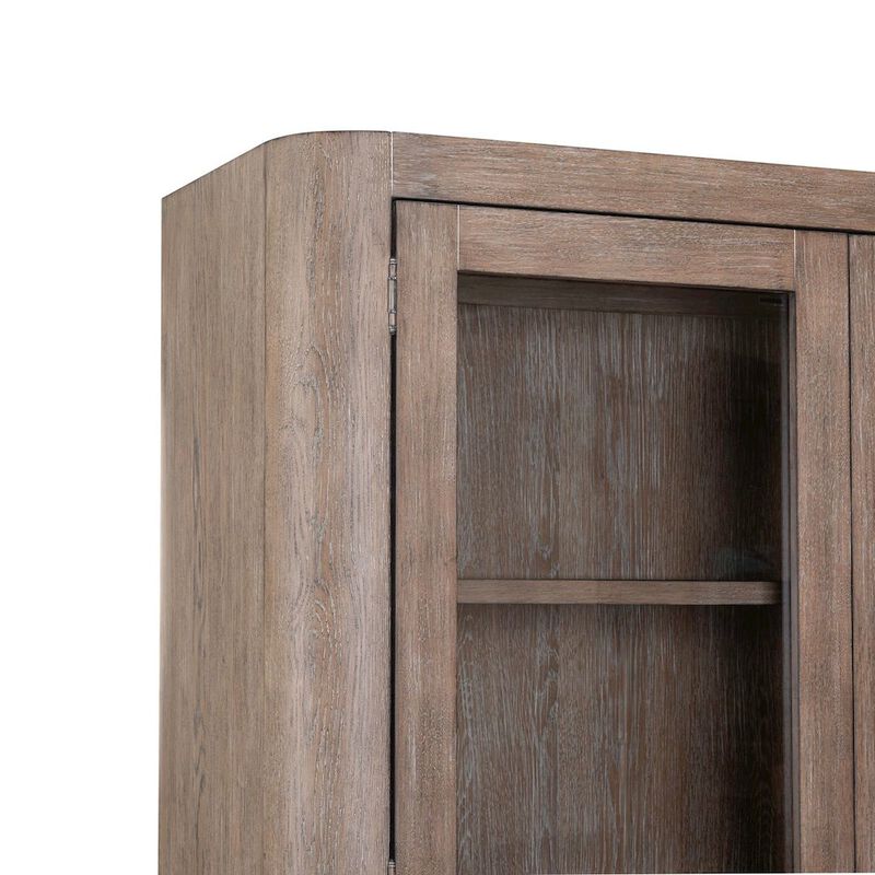 Liberty Furniture South Bend 2 Piece Bunching Cabinet Set for Dining Room Storage - Burnished Clay image number 6
