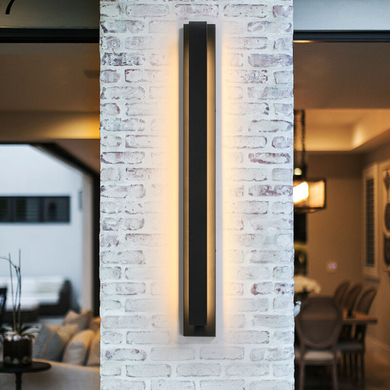 LED Wall Light Aluminium Linear Waterproof Outdoor Dimmable image number 2