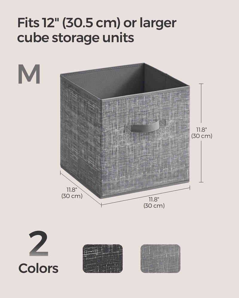 Set of 8 Storage Cubes for Efficient Organization and Stylish Home Storage Solutions image number 4