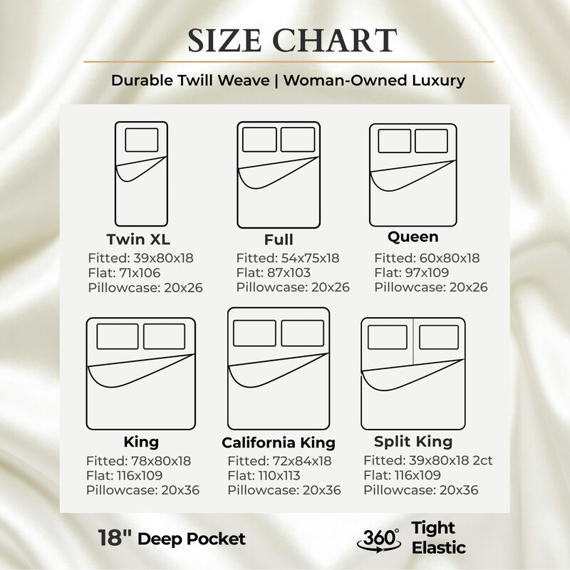 BedVoyage Luxury 100% viscose from Bamboo Bed Sheet Set