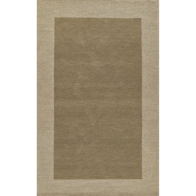 Momeni Rugs EVERTEVT-6TAU5080 Everett Area Rug, 5'0 X 8'0 Grey Carpet for Living Room, Bedroom, Entryway, Dining Room, and Home Office
