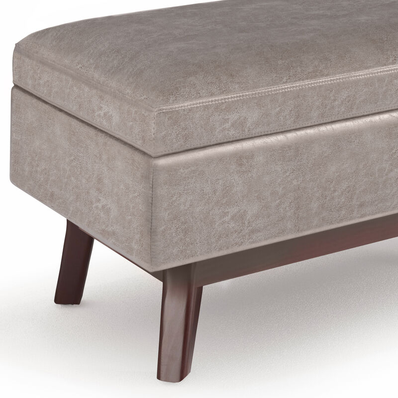 Owen Small Rectangular Storage Ottoman image number 4