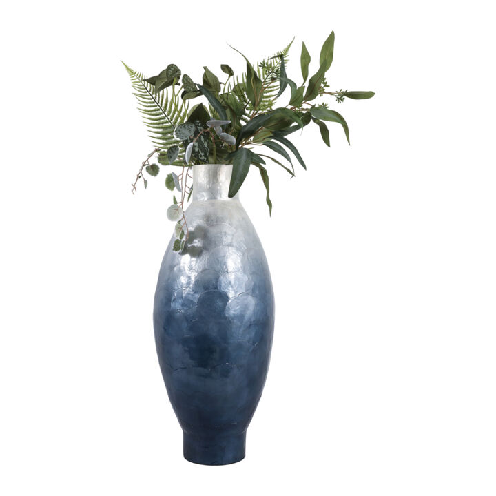 24x10" Ombre Capiz Vase