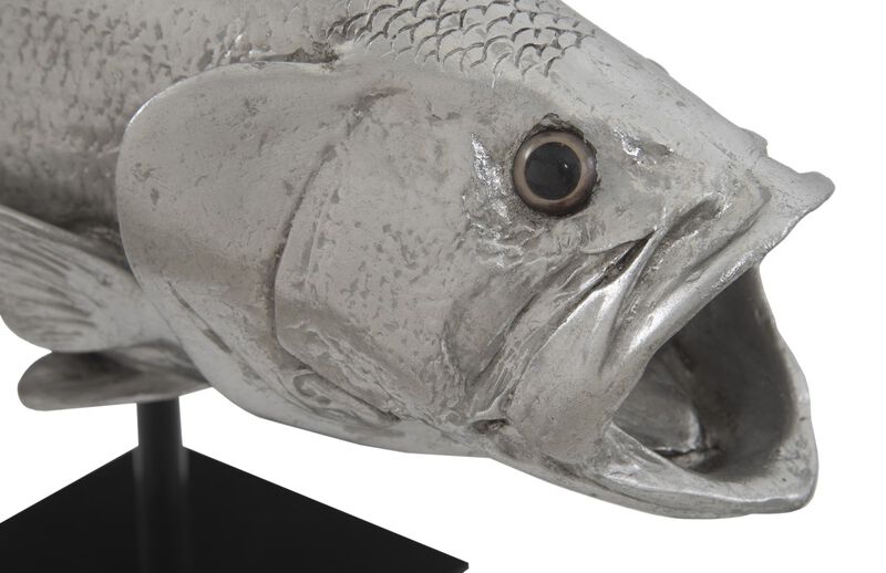 Large Mouth Bass Fish Sculpture