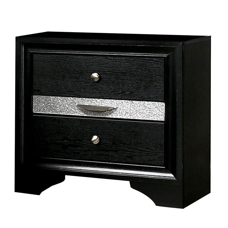 Bedroom Set, Wood, 2 Piece Set with Nightstand image number 4