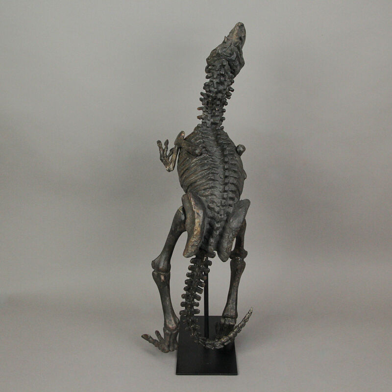 Resin Tyrannosaurus Rex Fossil Bones Home Decor Dinosaur Skeleton Sculpture Art image number 3
