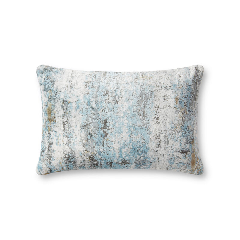 PLL0061 Grey/Multi 13"x21" Poly Pillow