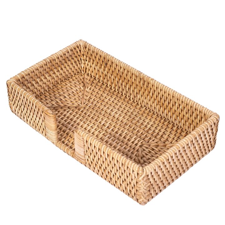 Saboga Home&trade; Guest Towel - Rectangular Napkin Holder with Cutout