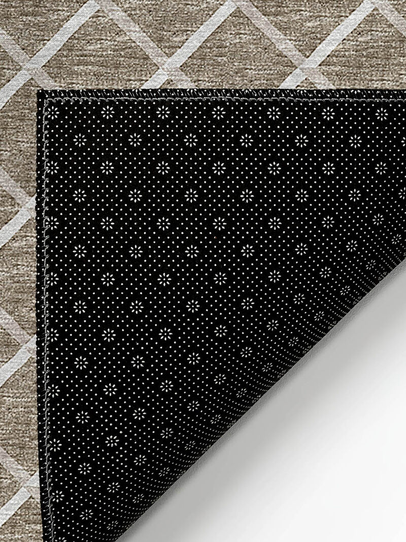 York YO1 Taupe 2'3" x 7'6" Rug