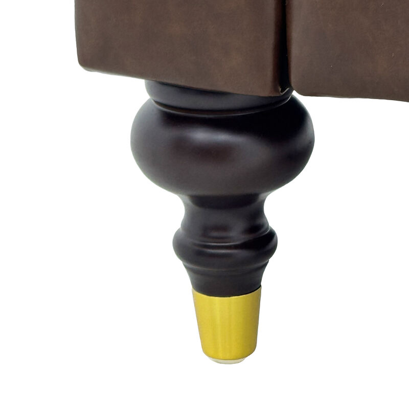 Tokvom 3-Seater PU Sofa image number 6