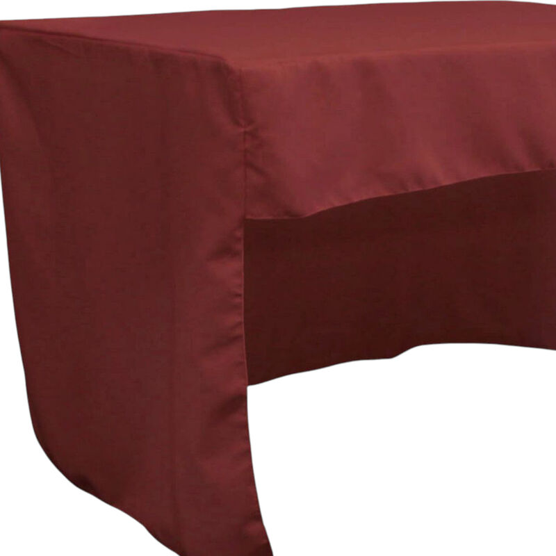 Polyester Poplin Open Back Tablecloth 48x30x30 Inch for Display Tables image number 2