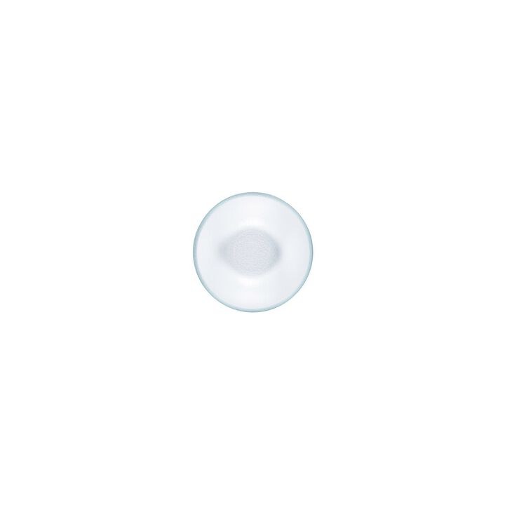 Turgla Fusion Glass dia.5.5" h:2" 14 oz. Round Clear Glass Bowl (Set of 2)