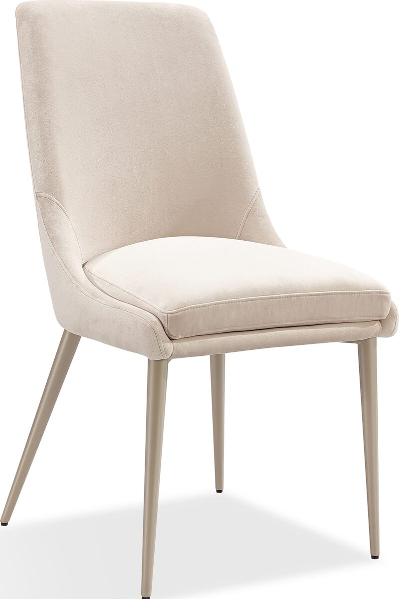 Winston Upholstered Metal Leg Dining Chair