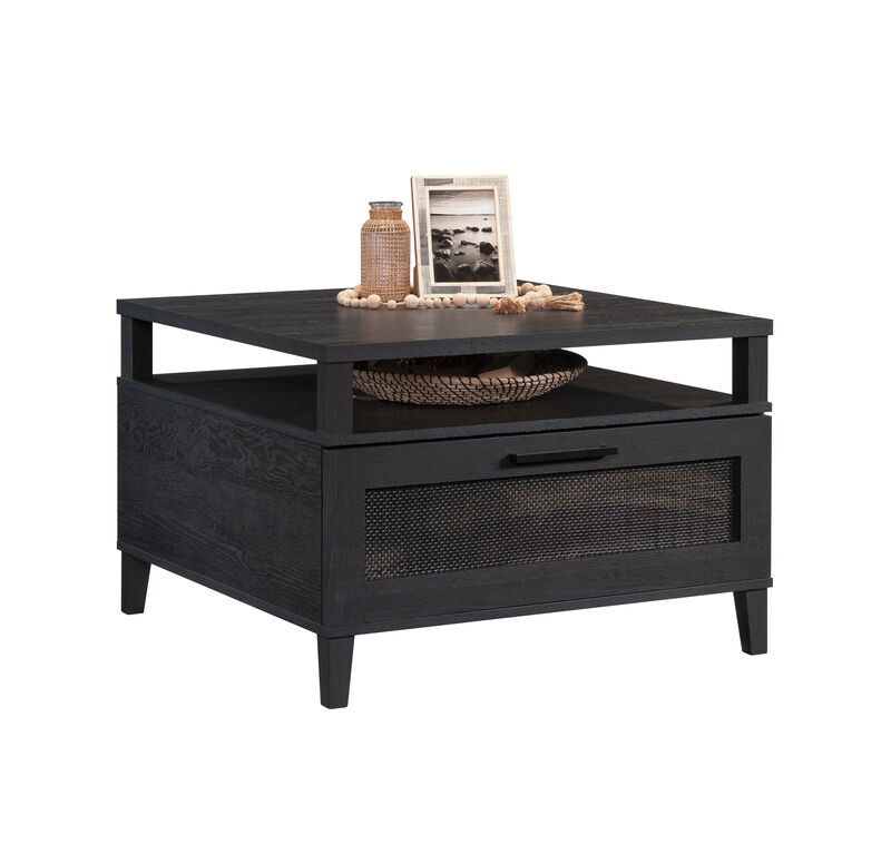 Tiffin Line Coffee Table with Drawer