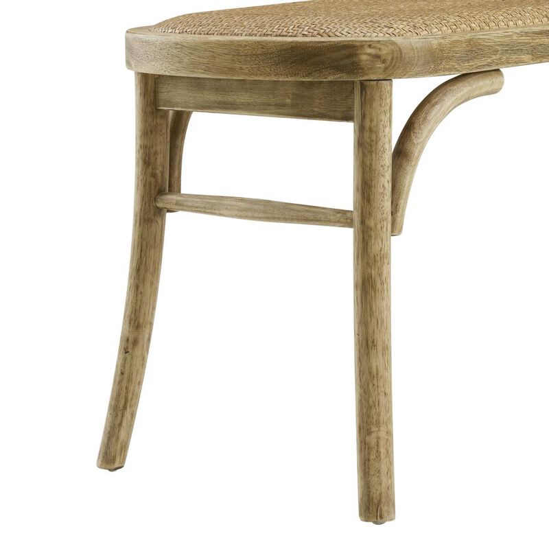 Linon Conelly Bentwood Bench Brown image number 4