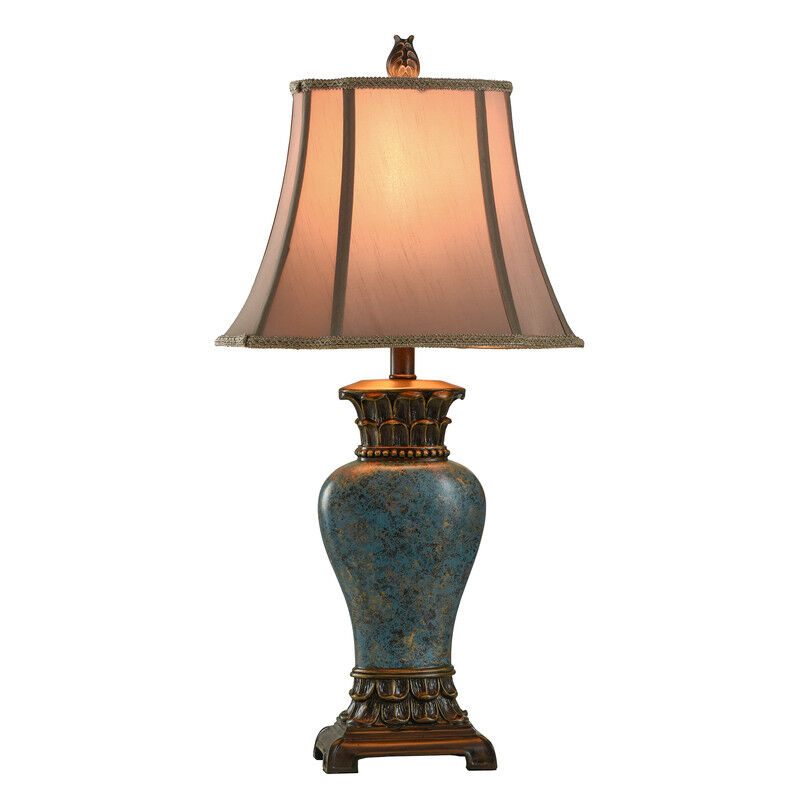 Antique Blue Classic Lamp