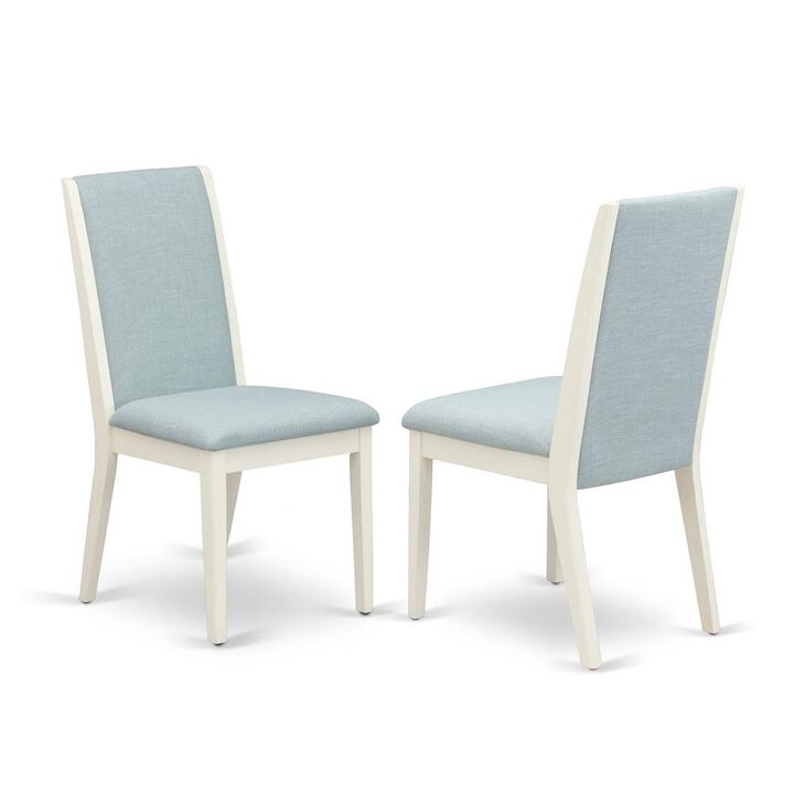 East West Furniture Parson Chairs-, LAP0T15