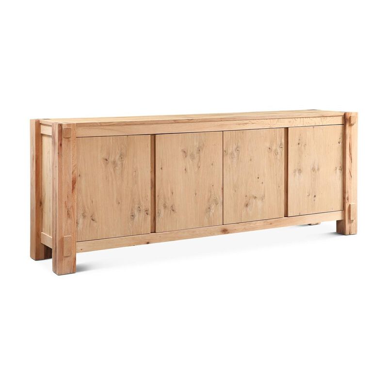 World Interiors Alpine 80 Buffet in Distressed Oak