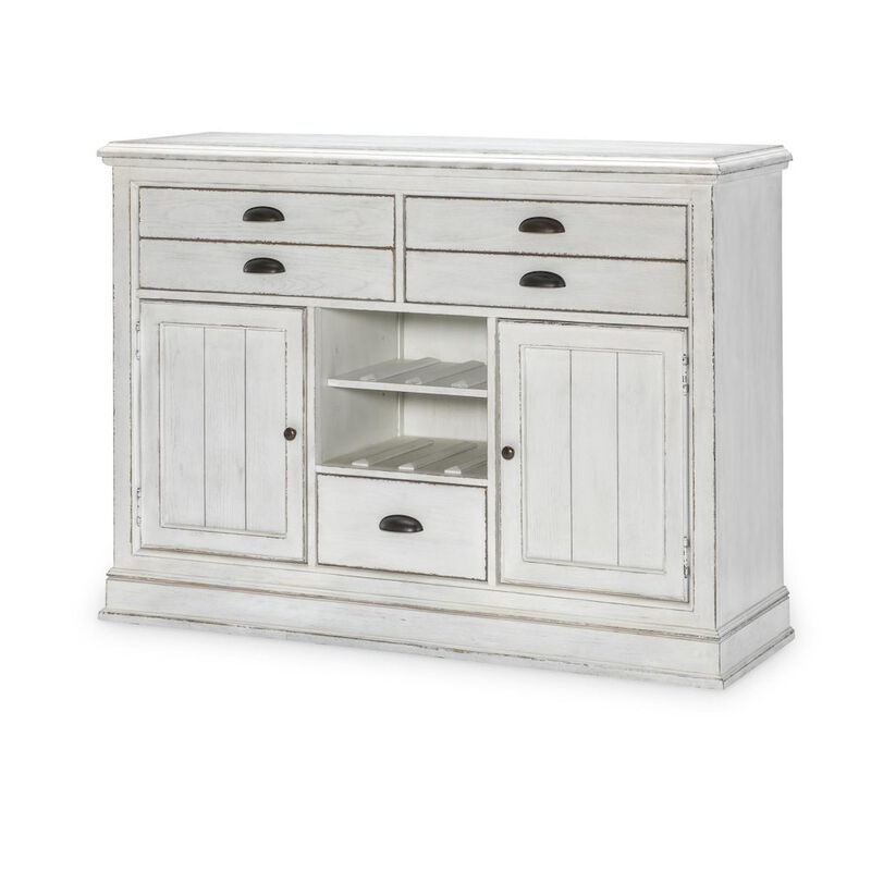 Legacy Classic Cottage Park Credenza (5 Drawers, 2 Doors, 1 Adj. Shelf Each)
