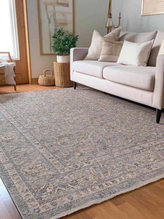 Vienna VI8 Denim 20" x 30" Rug