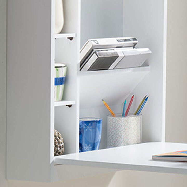 Kings Brand Furniture Culver Fold-Away Writing Desk