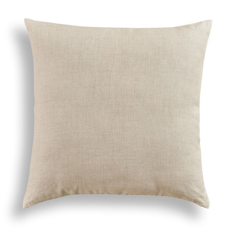 Solino Home 100% Pure Linen Pillow Cover - Montauk