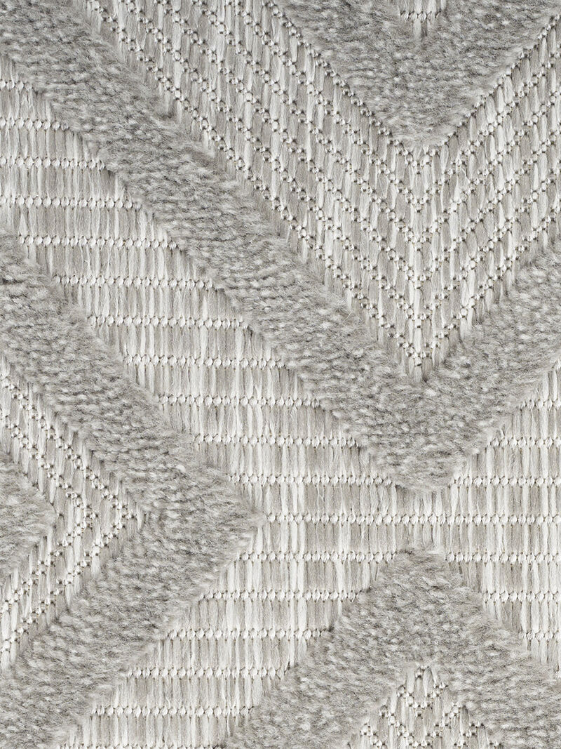 Versatile NRV01 Silver/Gray 2' x 4' Rug image number 4