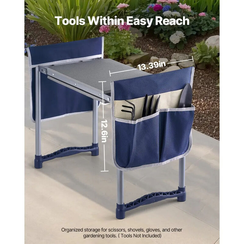 2-in-1 Folding Garden Kneeler with EVA Pad Heavy Duty Garden Stool image number 6