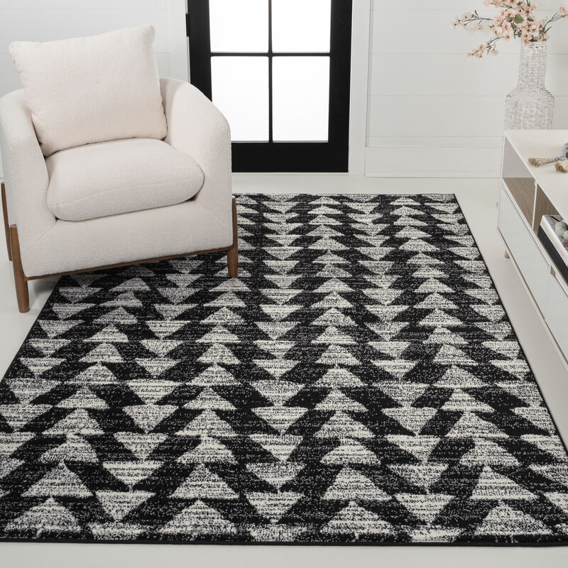 Aisha Moroccan Triangle Geometric