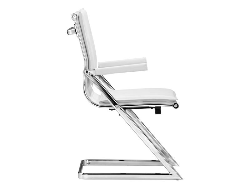 Lider Plus Conference Chair (Set of 2) White