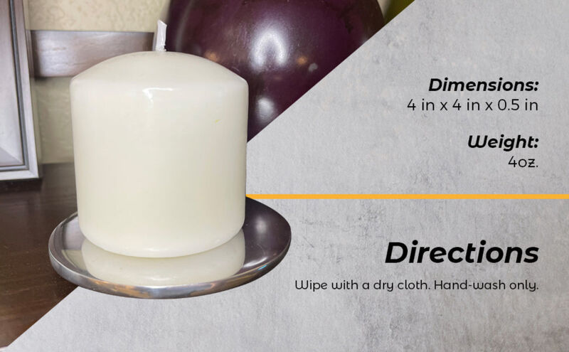 Multi-Purpose Round Candle Holder / Coaster image number 5