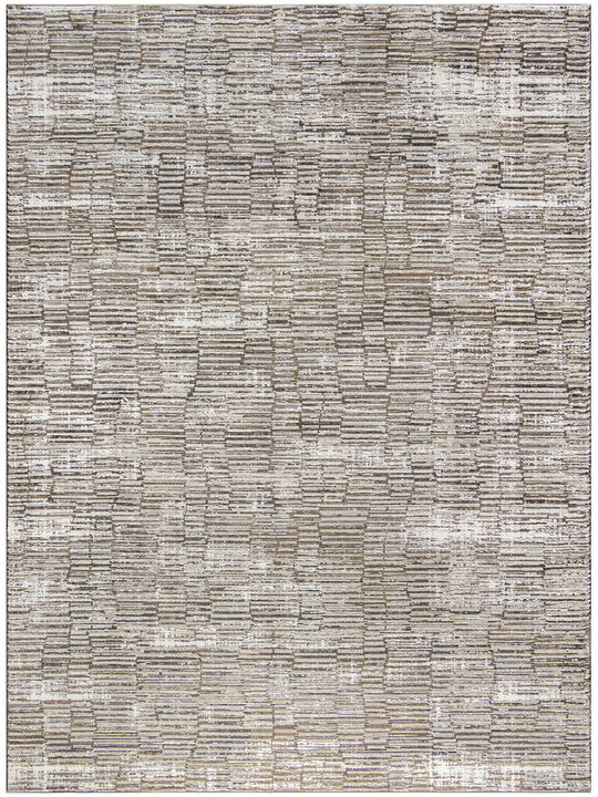 Sustainable Trends SUT06 Ivory/Mocha 7'10" x 9'10" Rug