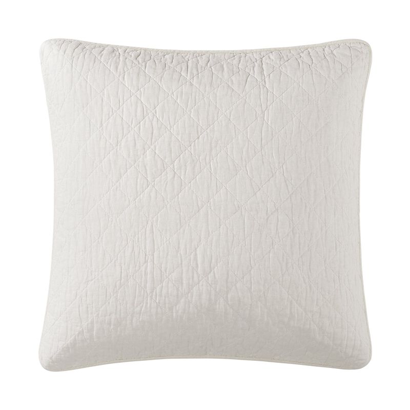 Cotton Comfort White Euro Sham image number 0