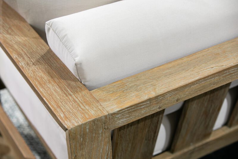 Coastal Teak Sofa image number 4