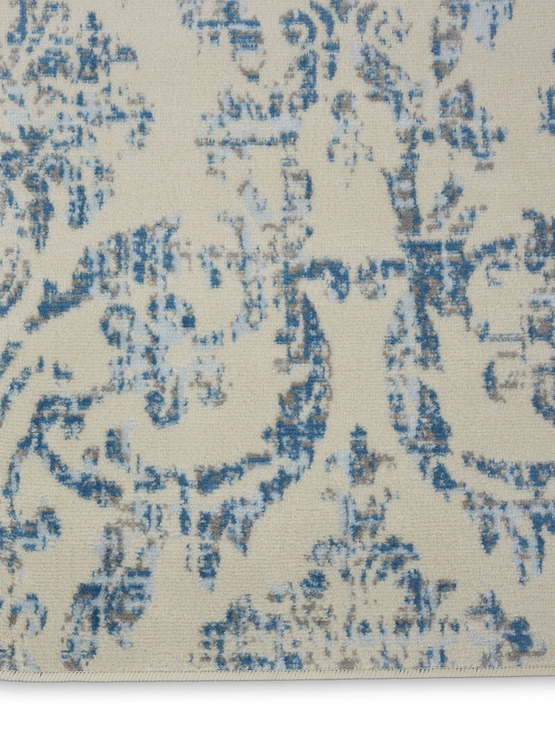 Jubilant JUB09 Ivory/Blue 7' x 10' Rug