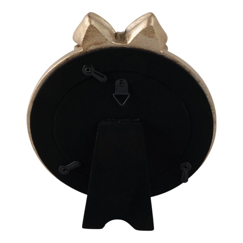 4x4 Bow On Round Photo Frame image number 3